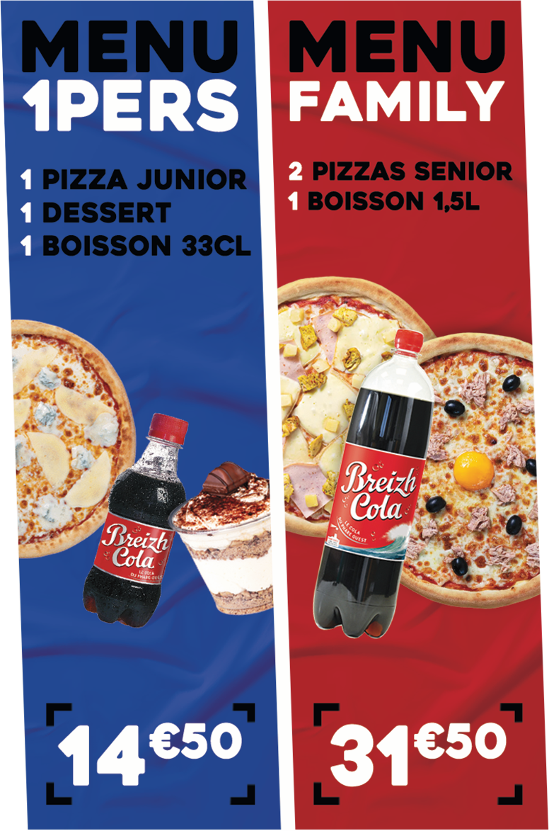 Menus - Pizza Manhattan Pontoise