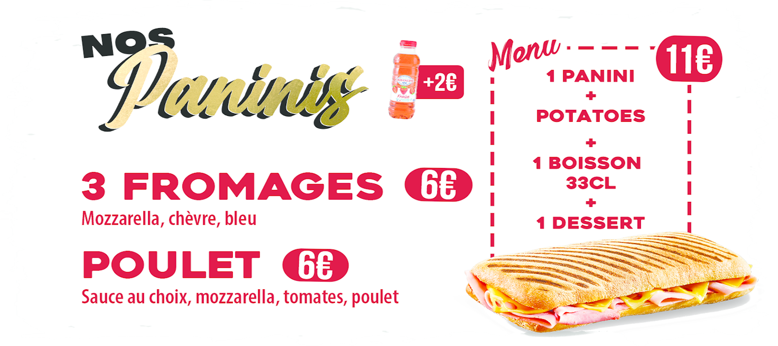 Paninis - Pizza Manhattan Pontoise